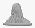 Adiyogi Shiva Bust Modelo 3D