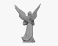 Estatua de anjo Modelo 3d