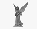 Statua dell'angelo Modello 3D