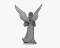 Estatua de ángel Modelo 3D