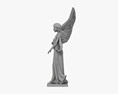 天使雕像 3D模型