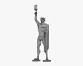羅得島太陽神銅像 3D模型