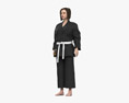 Woman in Kimono 3D模型