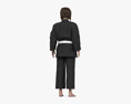 Woman in Kimono 3Dモデル