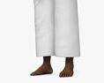 African-American Woman in Kimono 3D-Modell