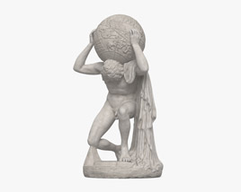 Atlas Statue 3D model