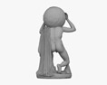 阿特拉斯雕像 3D模型