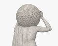 阿特拉斯雕像 3D模型