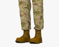 Female Soldier 3D-Modell