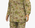 Middle Eastern Female Soldier 3D模型