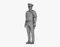 Middle Eastern Police Officer 3D модель