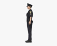 Female Police Officer Modelo 3D