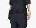 Female Police Officer Modèle 3d