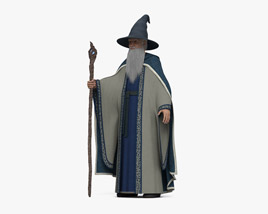 Wizard 3D model