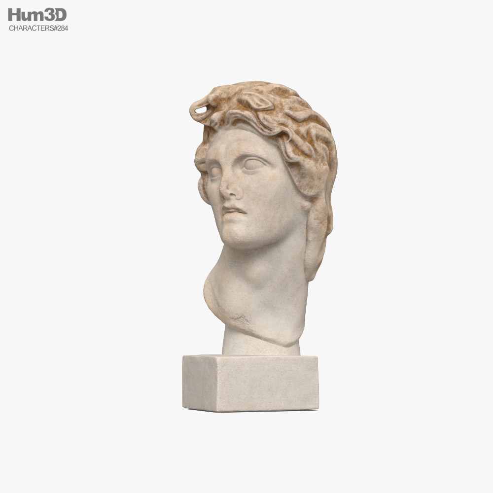 Busto de Helios Modelo 3D