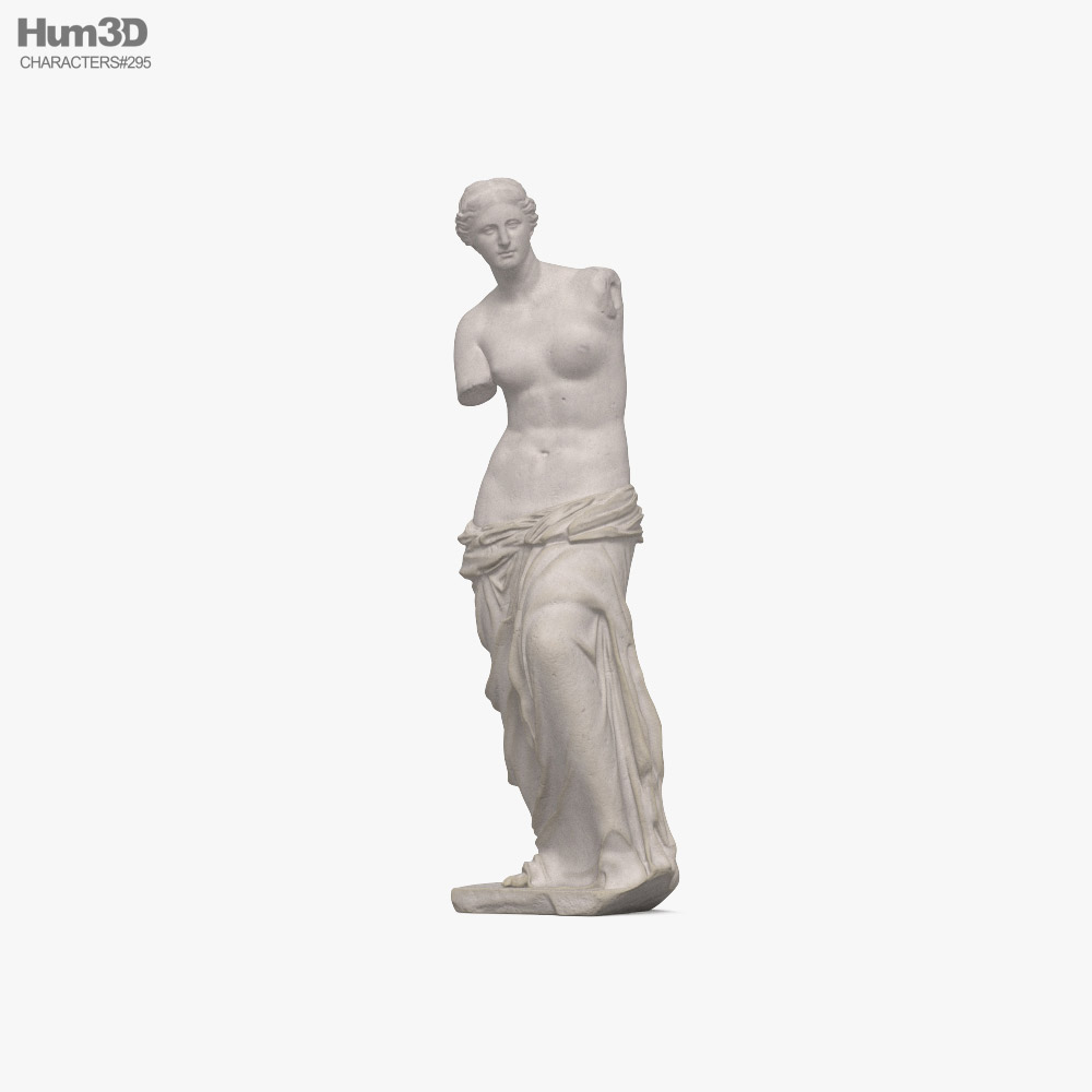 Venus de Milo Statue 3D model