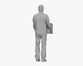 Middle Eastern Delivery Man Modello 3D