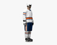 Middle Eastern Hockey Player 3d model