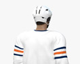 Middle Eastern Hockey Player 3D-Modell