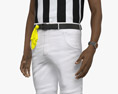 African-American Football Referee 3Dモデル
