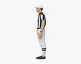 Asian Football Referee 3D 모델 