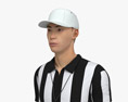 Asian Football Referee 3d model