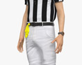 Asian Football Referee 3D 모델 