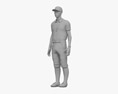 Asian Football Referee 3D模型