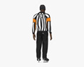 African-American Hockey Referee 3d model