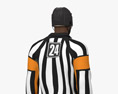 African-American Hockey Referee 3D-Modell
