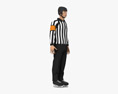 Asian Hockey Referee Modello 3D