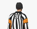 Asian Hockey Referee 3d model