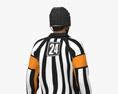 Middle Eastern Hockey Referee Modello 3D