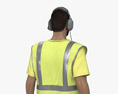 Middle Eastern Aircraft Marshaller 3D-Modell