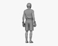 Middle Eastern Boxer Athlete 3D модель