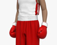 Middle Eastern Boxer Athlete Modèle 3d