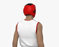 Middle Eastern Boxer Athlete Modèle 3d