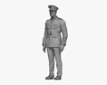 African-American US Marine Corps Soldier Modelo 3D