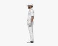 Middle Eastern Golf Player 3D-Modell