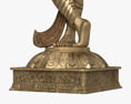 Krishna-Statue 3D-Modell