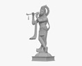 Statue de Krishna Modèle 3d