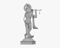 Krishna-Statue 3D-Modell
