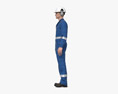 Gas Oil Worker 3Dモデル
