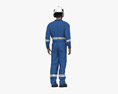 Middle Eastern Gas Oil Worker 3D модель