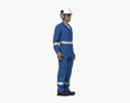 Middle Eastern Gas Oil Worker Modello 3D