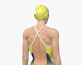 Female Swimmer 3D-Modell