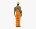 Middle Eastern Construction Worker Modelo 3D