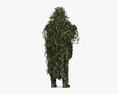 Tactical Camouflage Sniper Ghillie Suit Modelo 3d