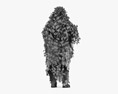 Tactical Camouflage Sniper Ghillie Suit Modello 3D