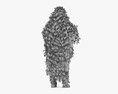 Tactical Camouflage Sniper Ghillie Suit Modelo 3D